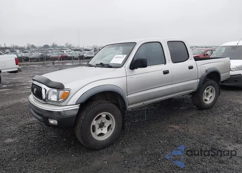 2001 Toyota Tacoma Base V6 from USA, damaged, VIN 5TEHN72N61Z820171